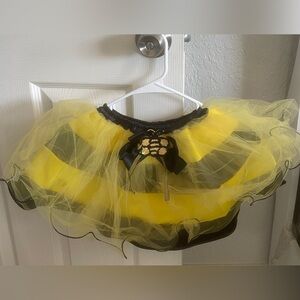 Yellow and Black Bumblebee Tutu Costume